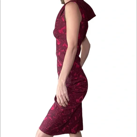 Anya Ponorovskaya Moon Brocade Dress - Picture 4 of 16